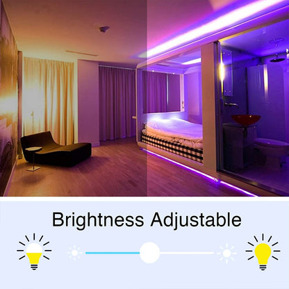 Elevate Your Space with 65.6 FT LED Strip Lights: Color-Changing Magic!