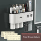 Magnetic Adsorption Toothbrush Holder Bathroom Organizer