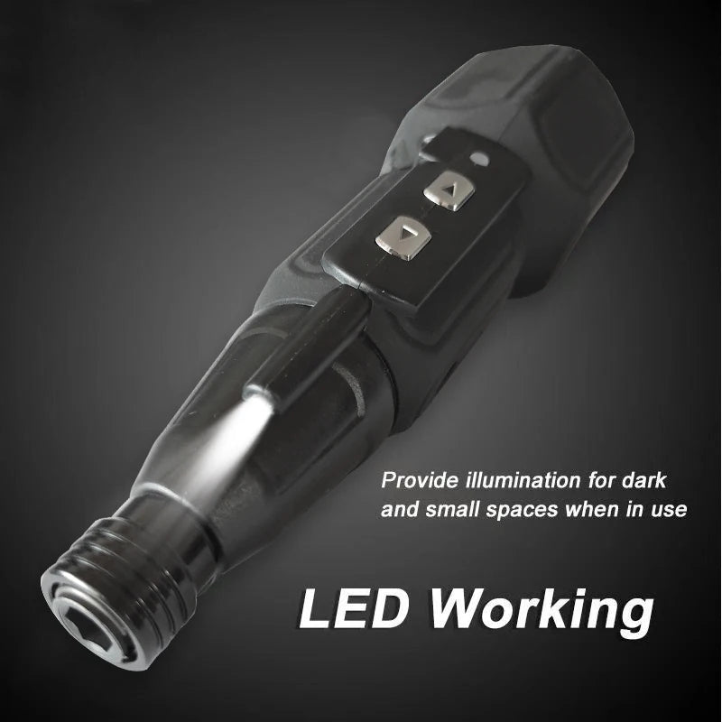 3.6V Duo Screwdriver - Rechargeable Cordless Mini Power Tool with LED Light for DIY Projects