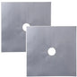 Aluminum Reusable Stove Burner Covers - Kitchen Cleaning Protection Pads