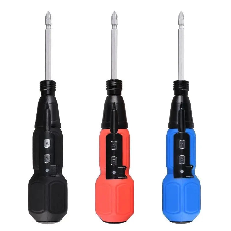 3.6V Duo Screwdriver - Rechargeable Cordless Mini Power Tool with LED Light for DIY Projects