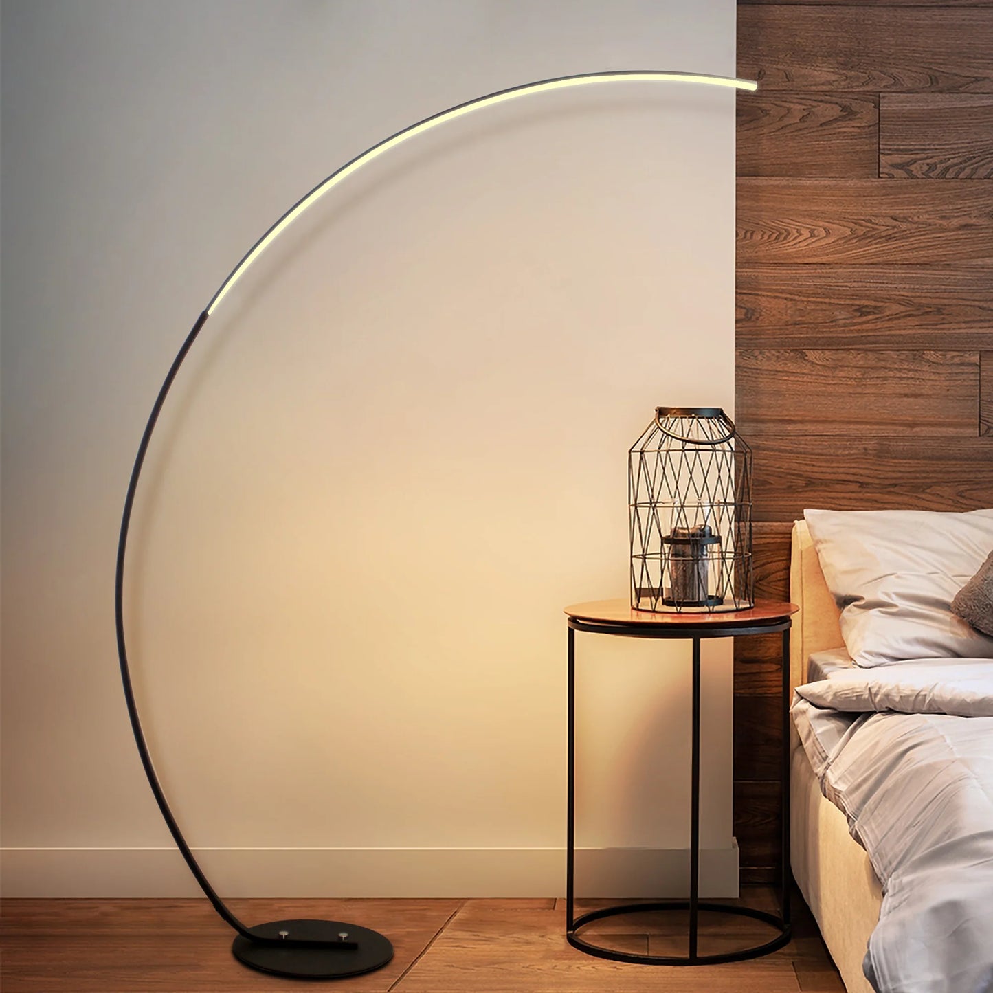 RGBW Modern Curve Floor Lamp 