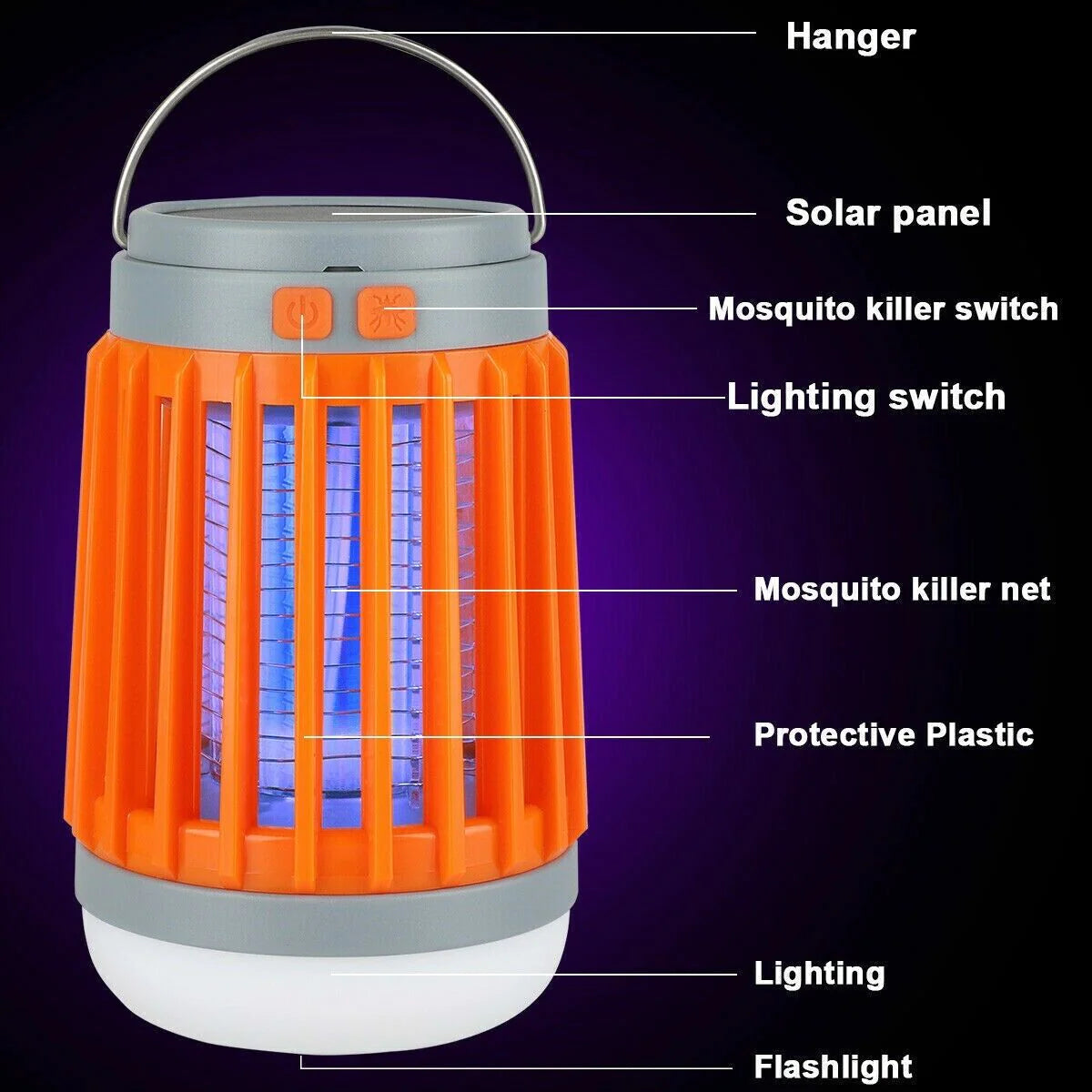 Solar-Powered Mosquito Killer: Say Goodbye to Pesky Insects!